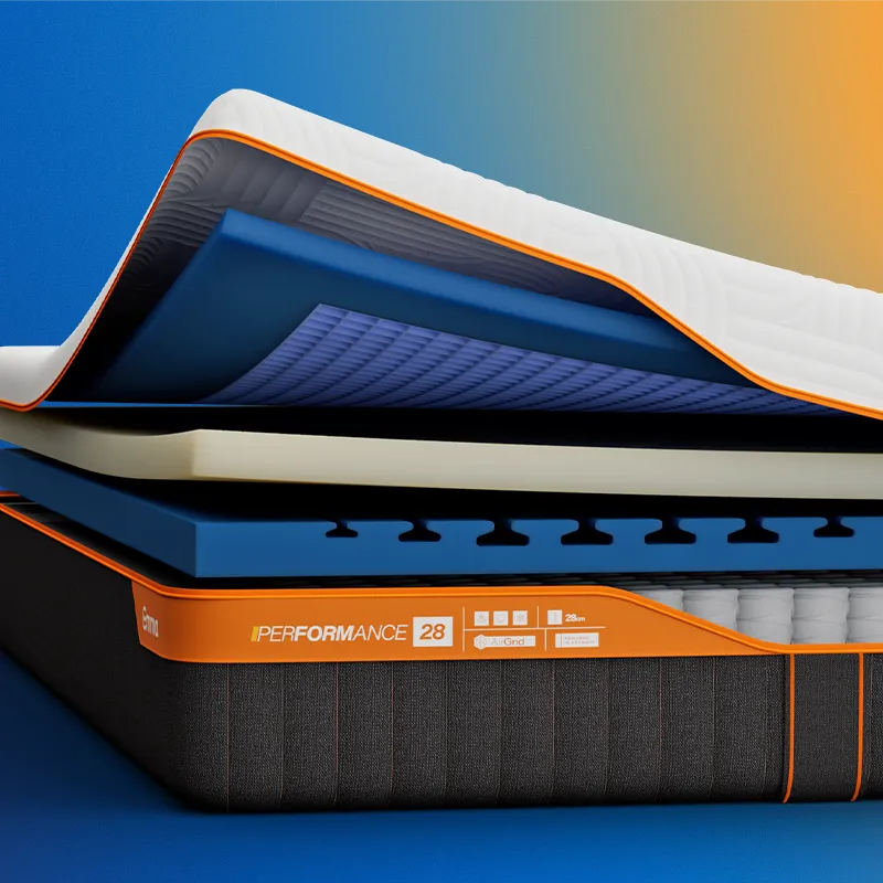 Emma mattress designed with supportive layers for balanced comfort and restful sleep