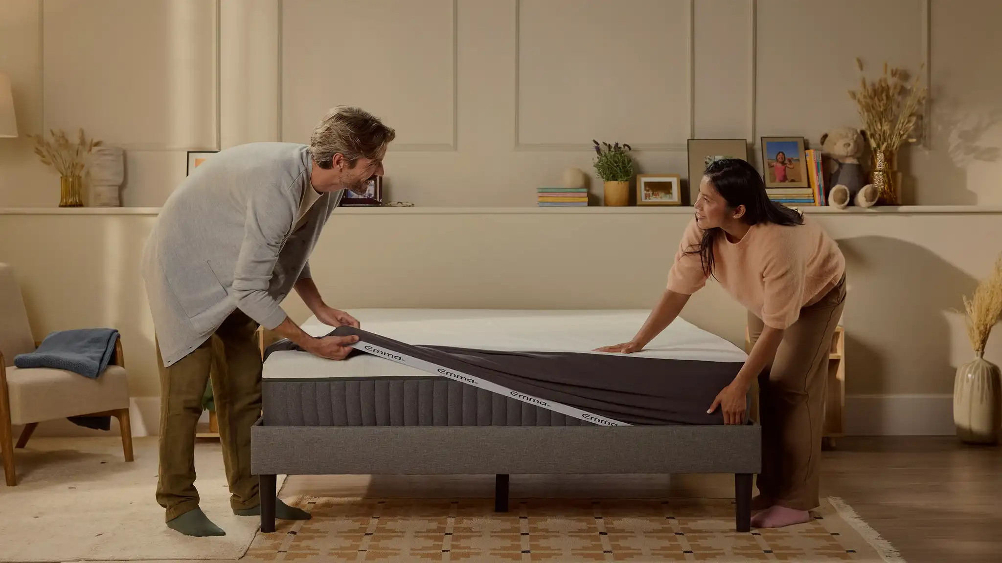 Emma mattress providing responsive cushioning and balanced everyday support