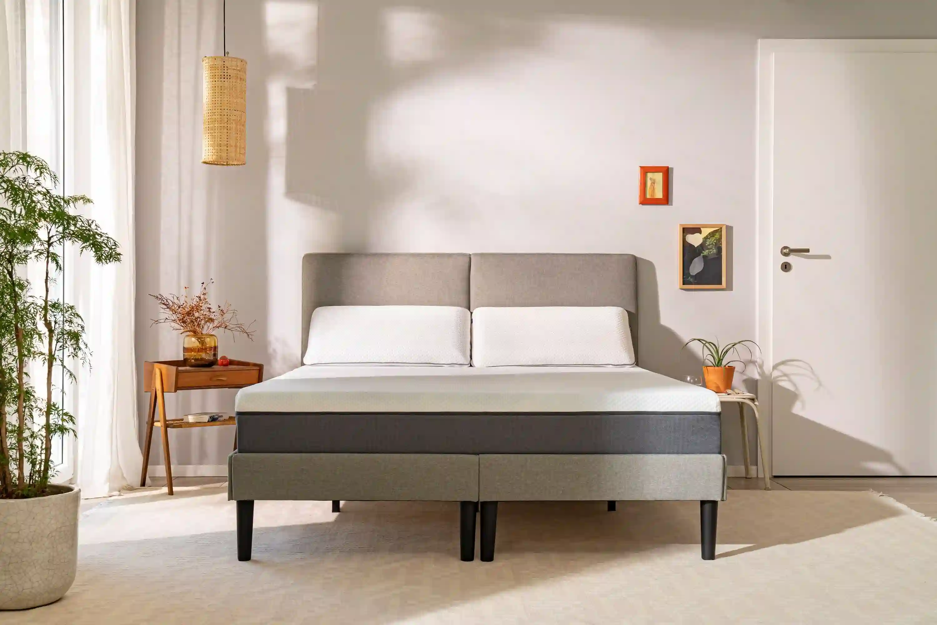 Emma mattress construction showing thoughtfully designed layers for comfort and support